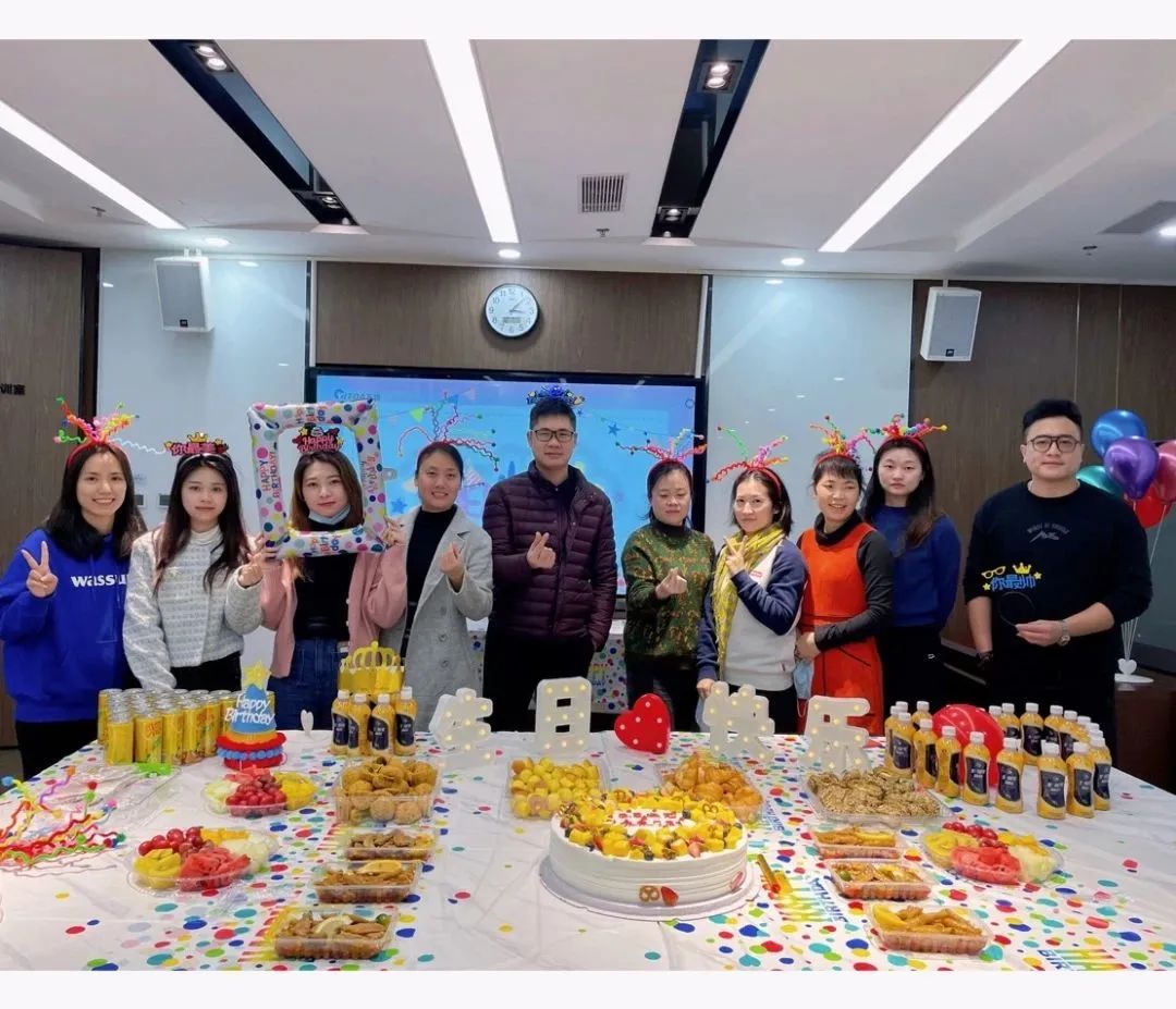 &ldquo;感恩遇見，未來可期&rdquo;員工生日會